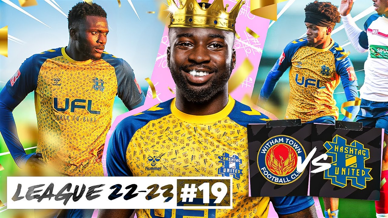 THE BEST GOAL WE'VE EVER SCORED?! - Witham Town vs Hashtag United - 22/23 League Ep19
