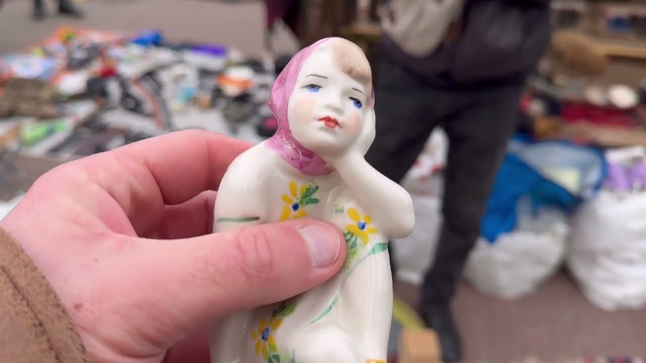 РЕДКИЕ НАХОДКИ НА ПОЧАЙНОЙ! Тайны Киевской Барахолки! Антиквариат, Винтаж, Фарфор, часы!