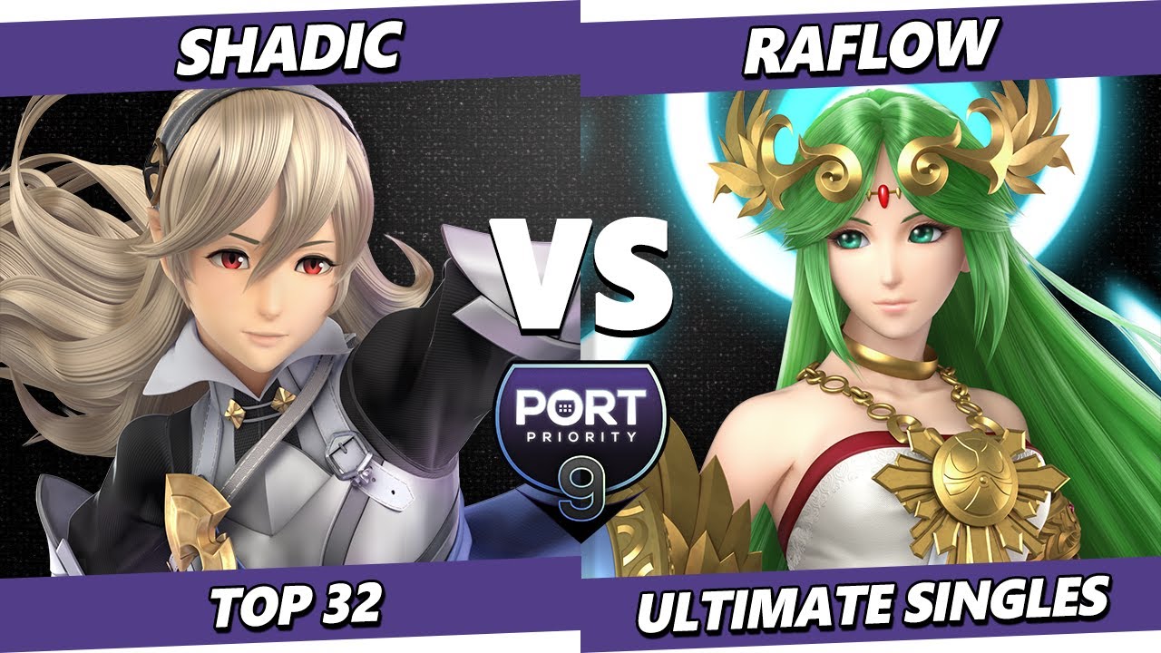 Port Priority 9 - SHADIC (Corrin) Vs. Raflow (Palutena) Smash Ultimate - SSBU
