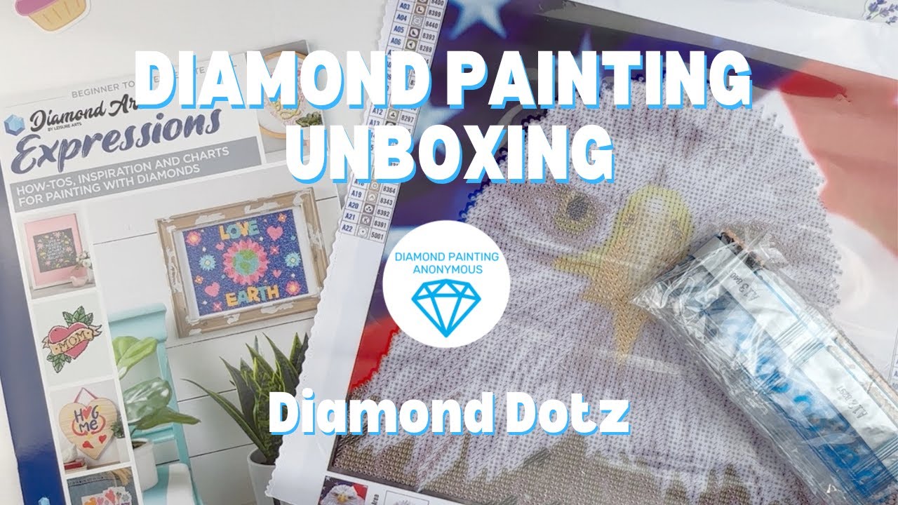 Diamond Painting Unboxing | New Finds from Diamond Dotz!!