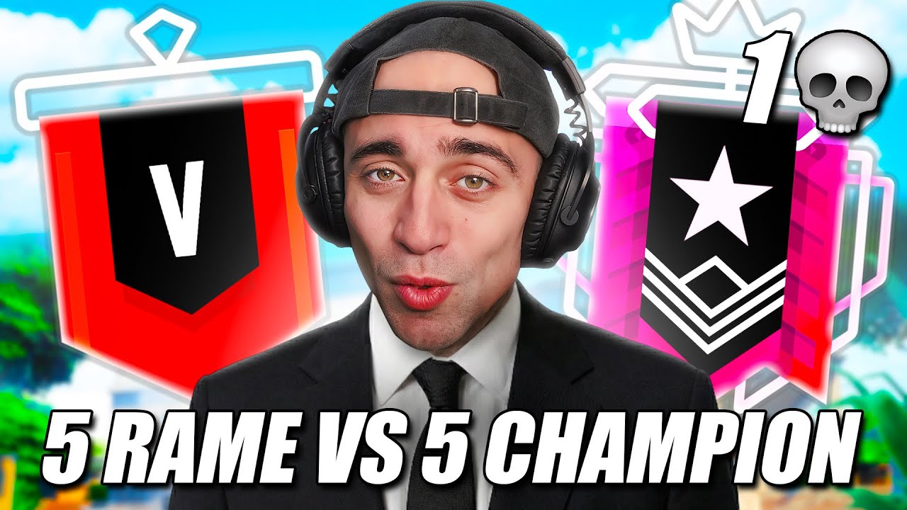 5 Rame POSSONO BATTERE 5 Champion su RAINBOW SIX SIEGE?
