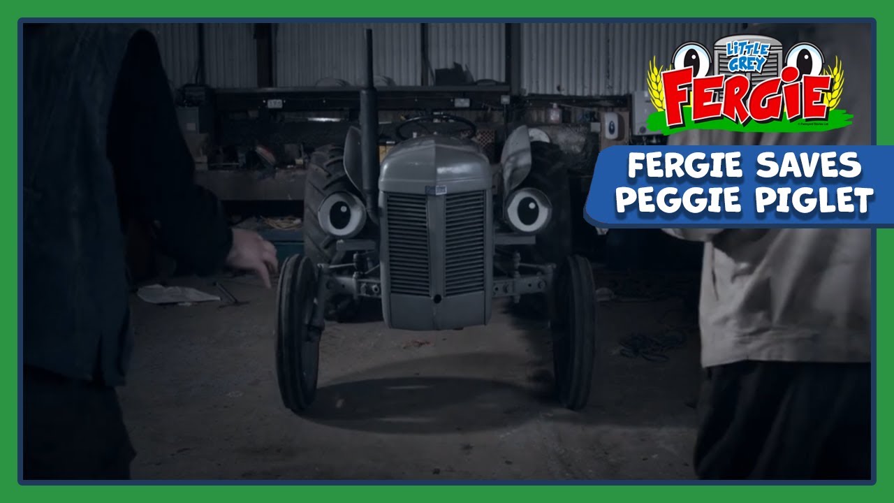 Clunky the Ghost Rescues Fergie! 👻 | Fergie Saves Peggie Piglet | 🚜 Little Grey Fergie