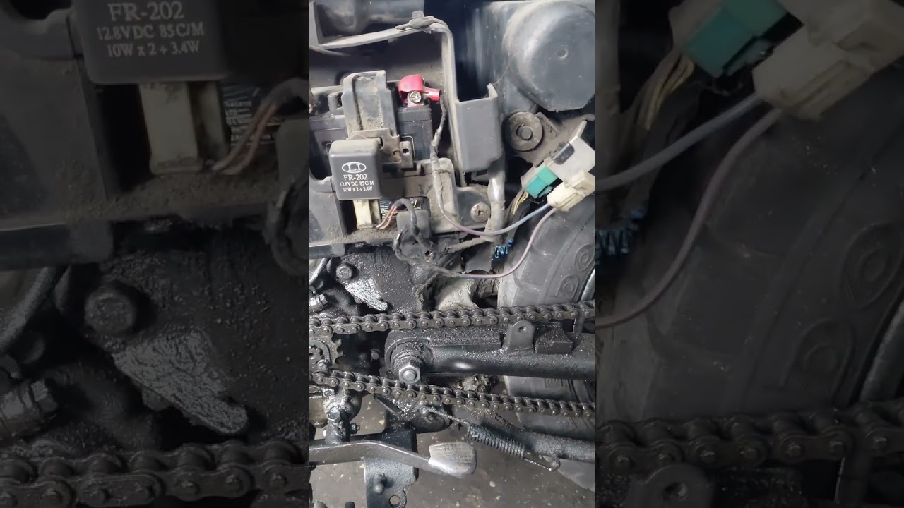 Kawasaki barako 2 ni kuya palyado ayaw ng tumakbo pinahila  nalang galing pa ng antipolo👍