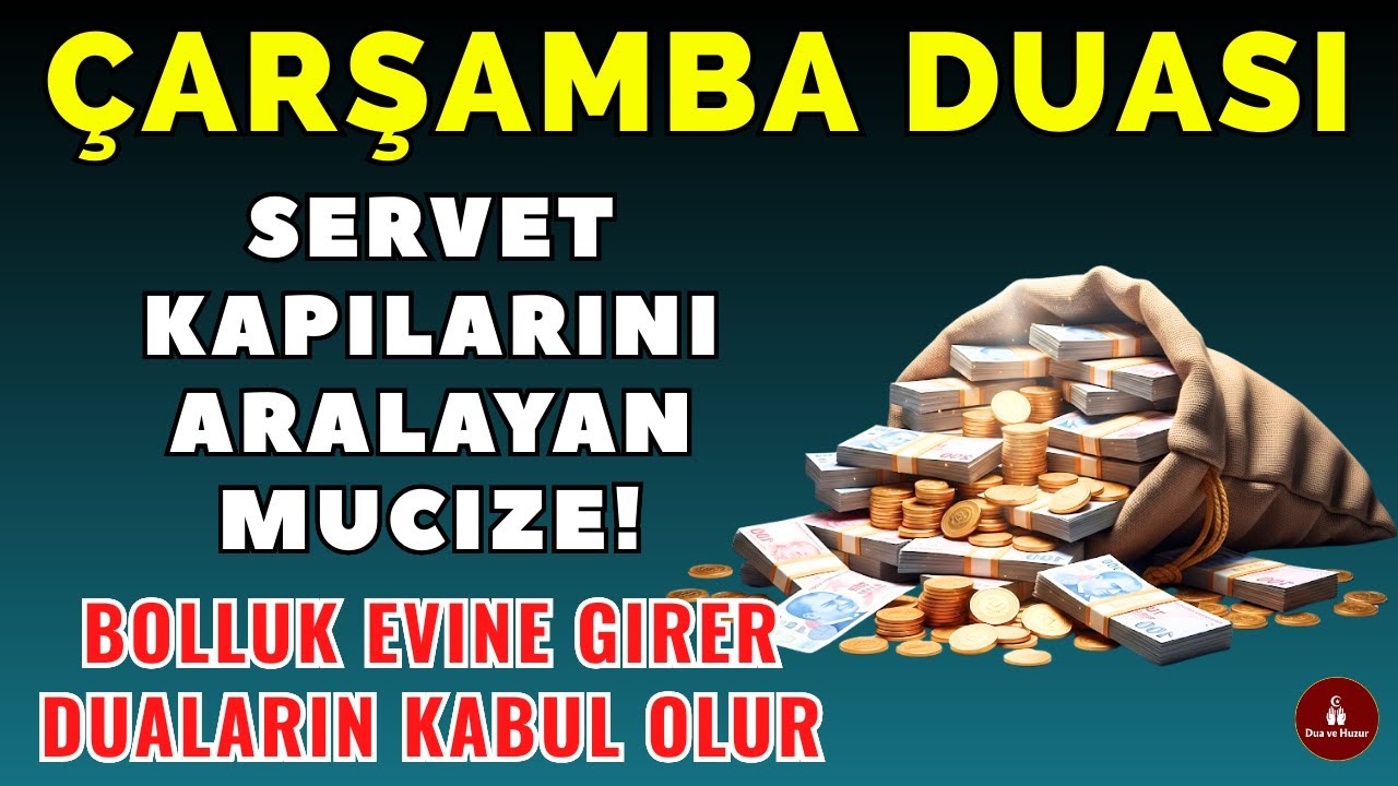 NİYET ET VE DİNLE | ÇARŞAMBA GÜNÜ DUASI – Şifa ve Huzur Bereketi Artıran Kapıları Açılır #çarşamba