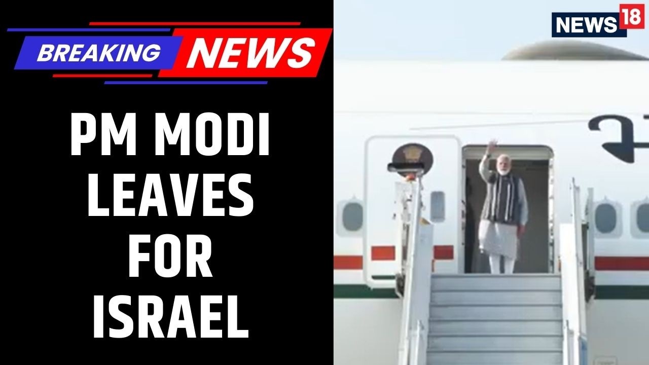PM Narendra Modi Embarks On A Two-Day Israel Visit, Marking A Key Moment To Deepen Strategic Ties