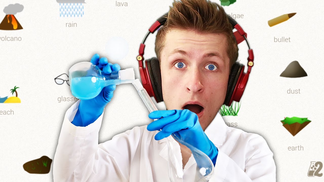 Water + Fire = EVERYTHING?! (Little Alchemy)