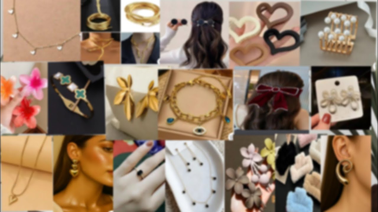 *HUGE* Meesho Korean Jewellery Haul Minimal Jewellery Haul Meesho affordable  Dainty Jewellery Haul