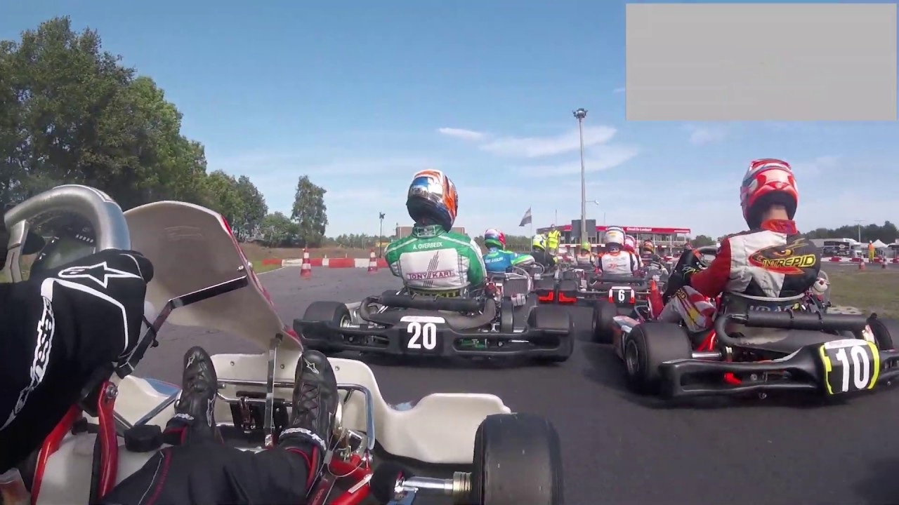 Onboard full Pre Final Landsard round 7 Dutch Rotax Max Challenge 2019