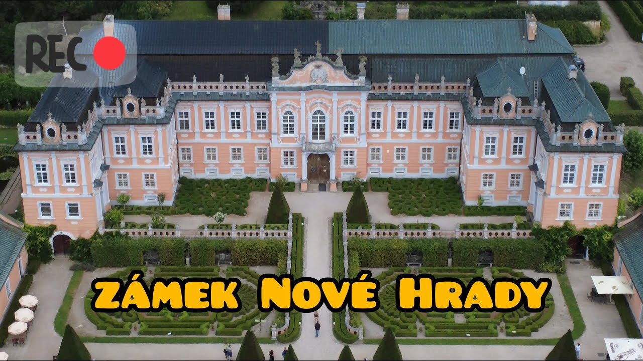 zámek Nové Hrady - 9.8.025 dron