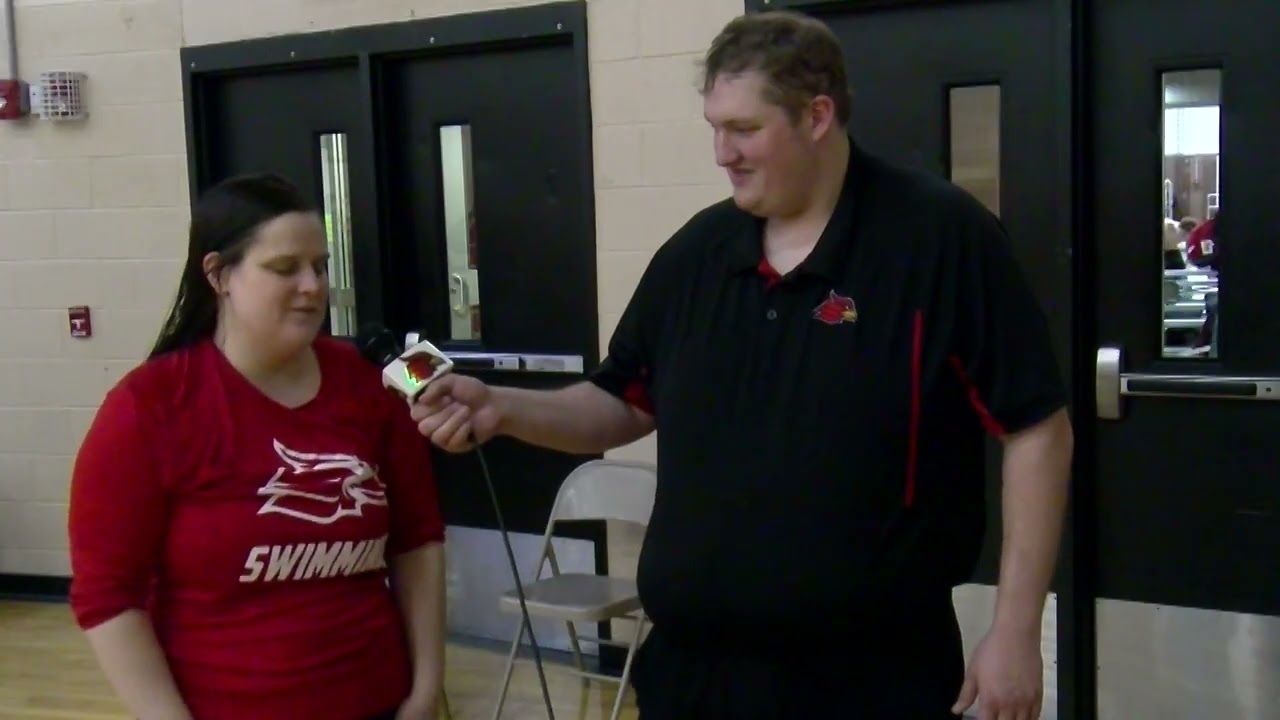 Cardinal High Flyer of the Game: Olivia Moyer
