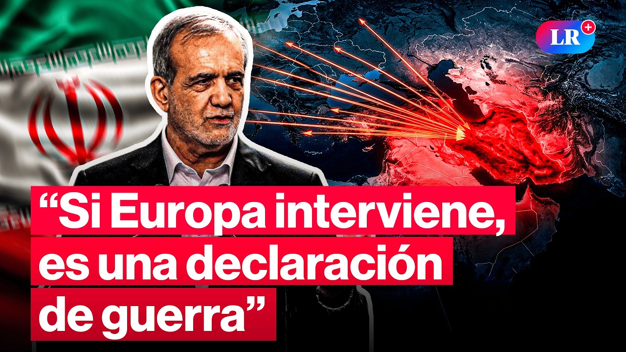 ¡AVISO DE GUERRA! Irán advierte a Europa: unirse a EE. UU. sería “acto de guerra” | #LR
