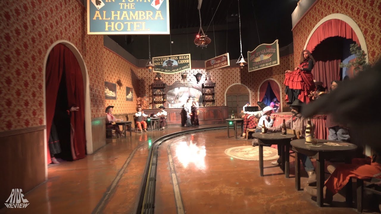 El Paso Special - Onride - Bobbejaanland - MACK Rides - Interactive Dark Ride