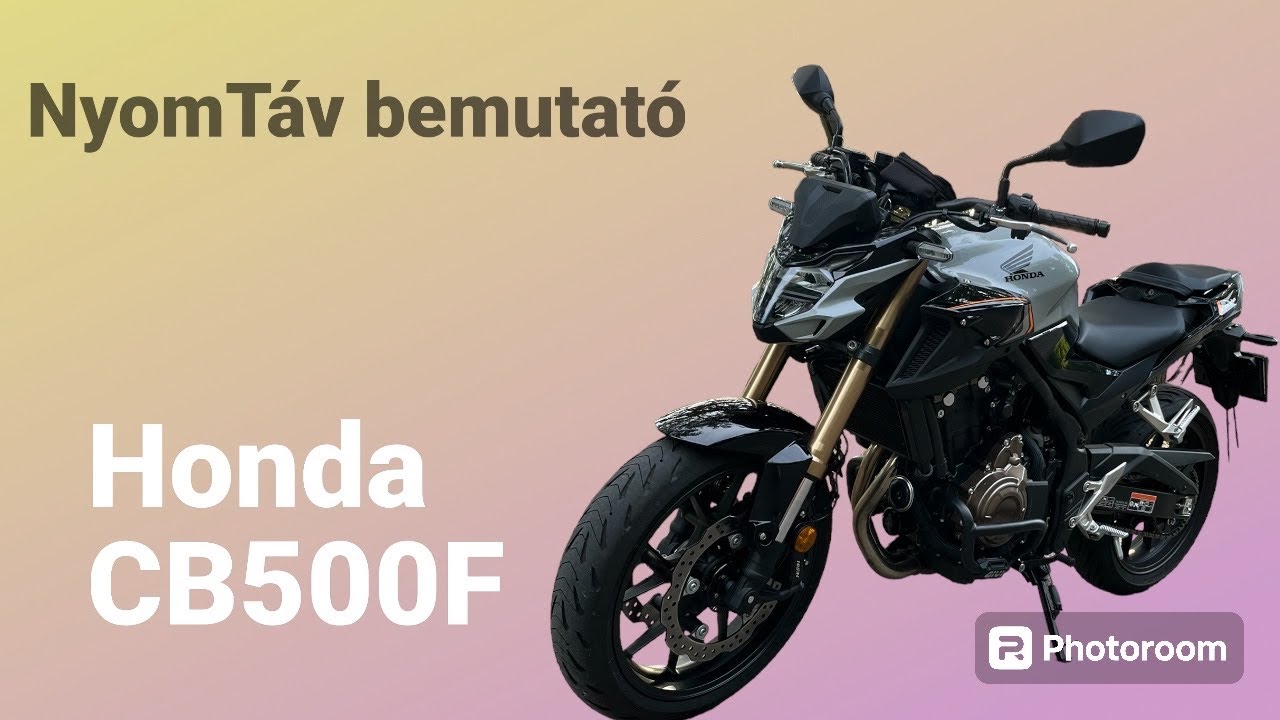 NyomTáv autóbemutató Ep. 04 - Honda CB500F