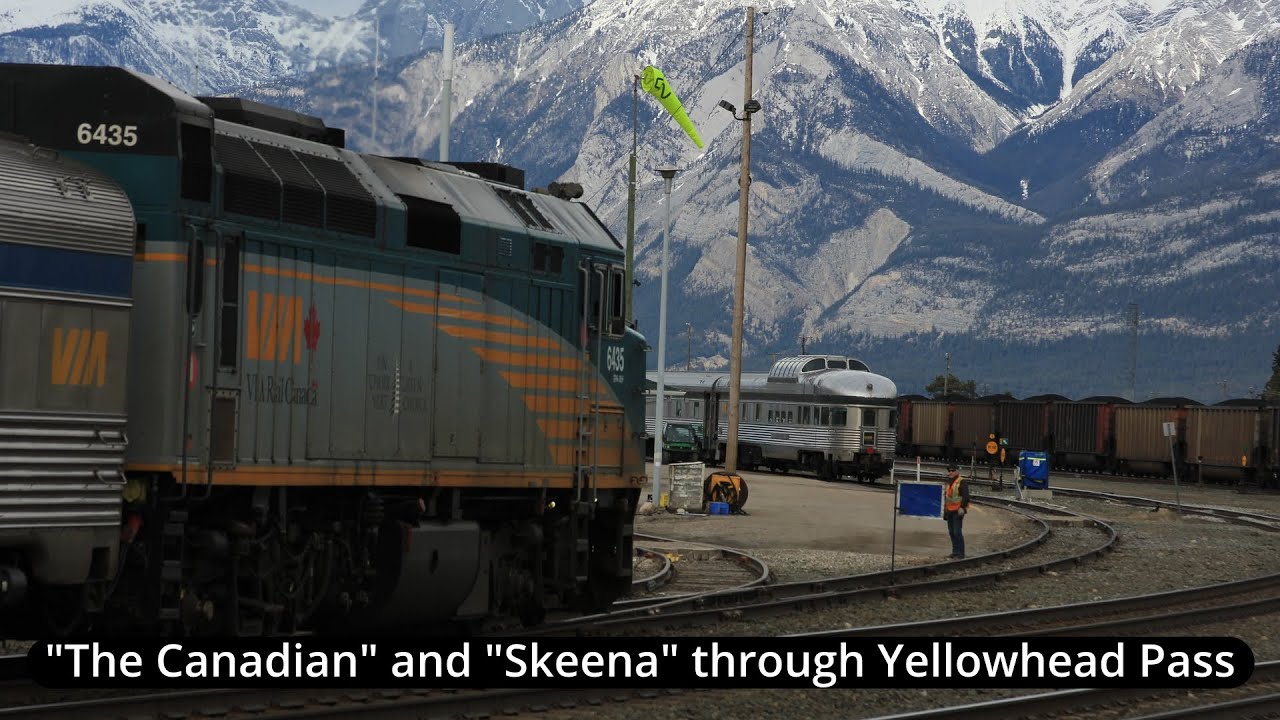 VIA RAIL THROUGH YELLOWHEAD PASS