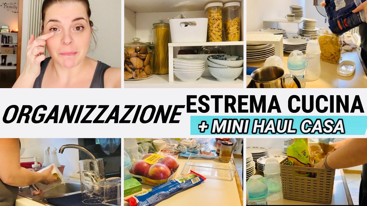 |ORGANIZZAZIONE ESTREMA CUCINA||MINI HAUL CASA E ORDINE||AlessandraVi|