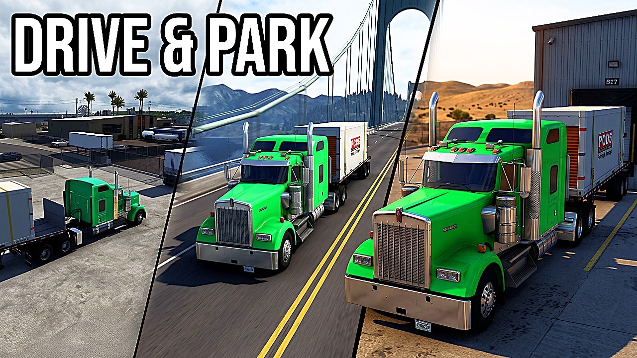 ATS Truck Simulator | Long Haul Driving Experience