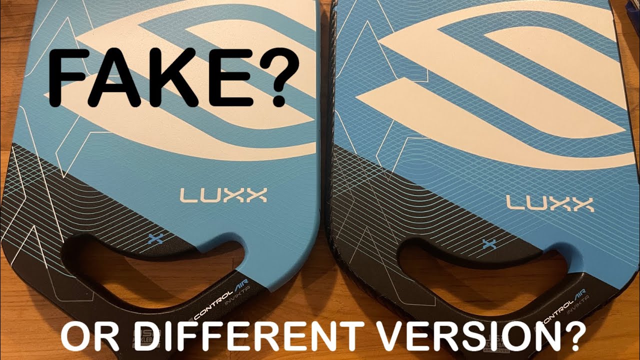 Fake Selkirk luxx control air pickleball paddles on eBay?