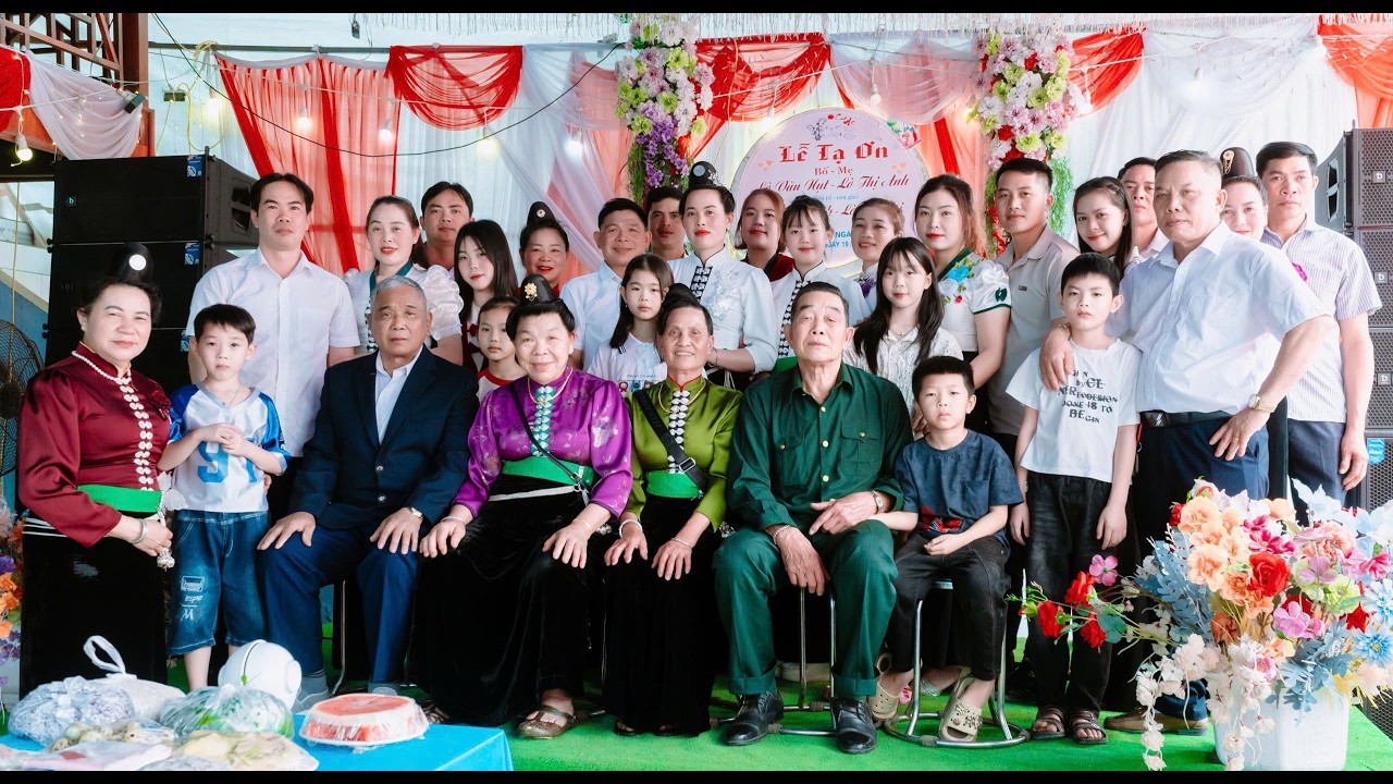 Toàn Cảnh Lễ Tạ Ơn Ông Bà Nụt Ảnh Bản Phủ - Thanh An - Điện Biên