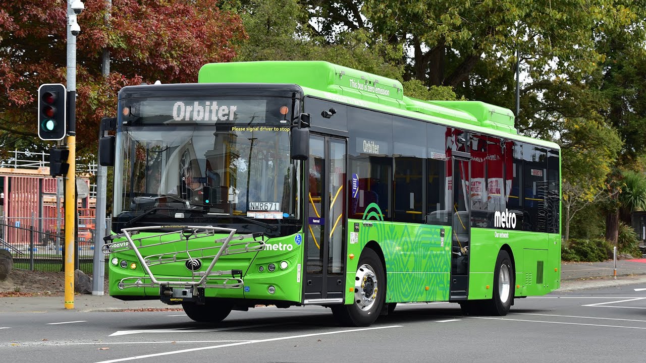 Christchurch Buses # Orbiter. Linwood to Northlands