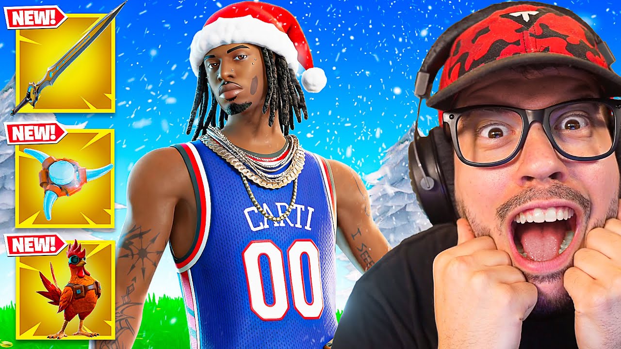 FIRST LOOK at New Fortnite *WINTERFEST* Update!