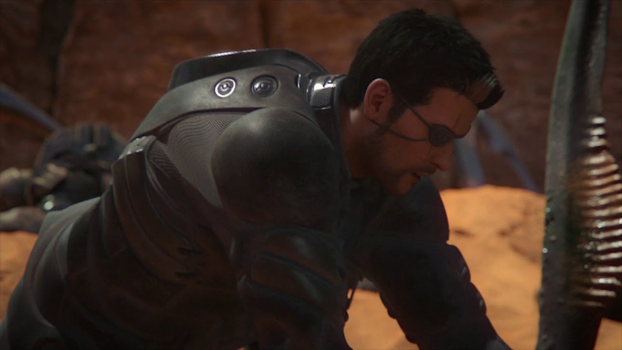 Starship Troopers - John Rico Escape from the bugs Scene (Full HD)