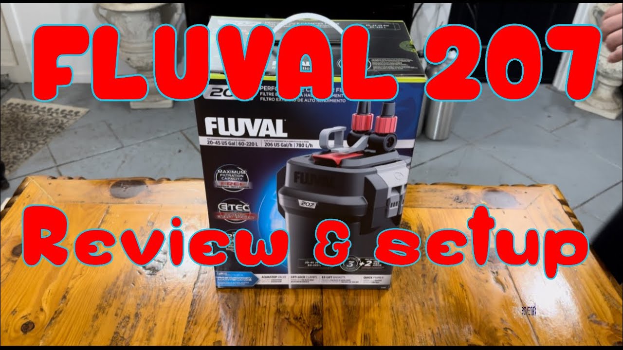 FLUVAL 07 SERIES CANISTER FILTER SETUP & REVIEW
