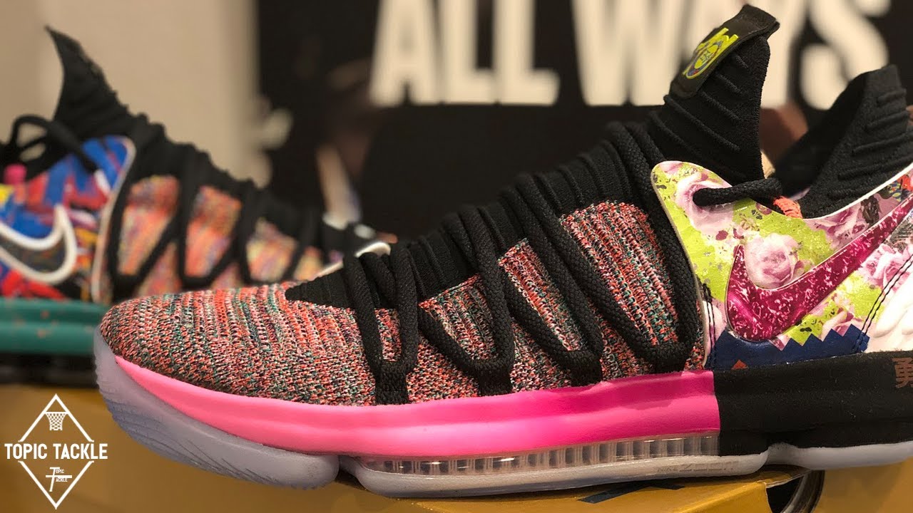 The RAREST Nike KD Shoe Ever? In-Depth Review of the KD 10 &ldquo;What The&rdquo;