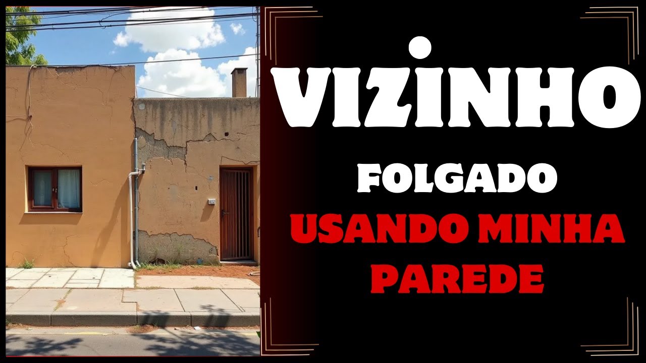 CONSTRUIR MURO NO TERRENO DO VIZINHO PODE? | EDU VIEIRA