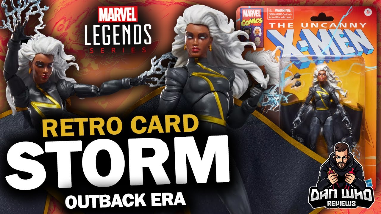 Обзор ретро-карты Marvel Legends Storm Outback Era X-Men