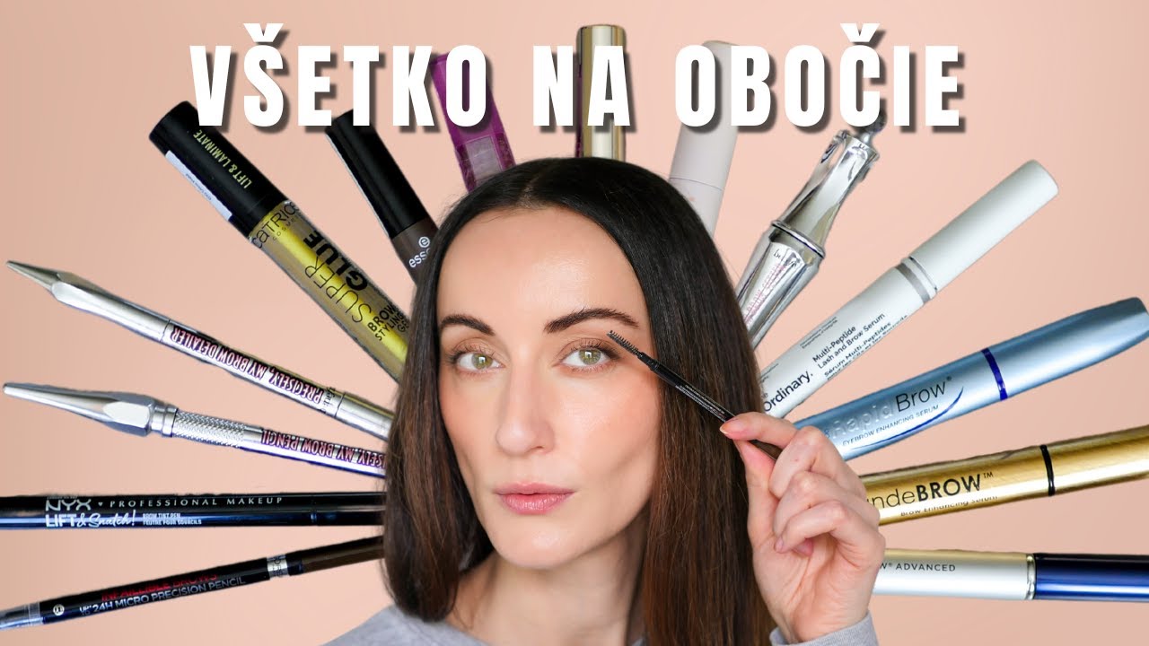 Ako docieliť hustejšie obočie | RECENZIA | TinaNaté