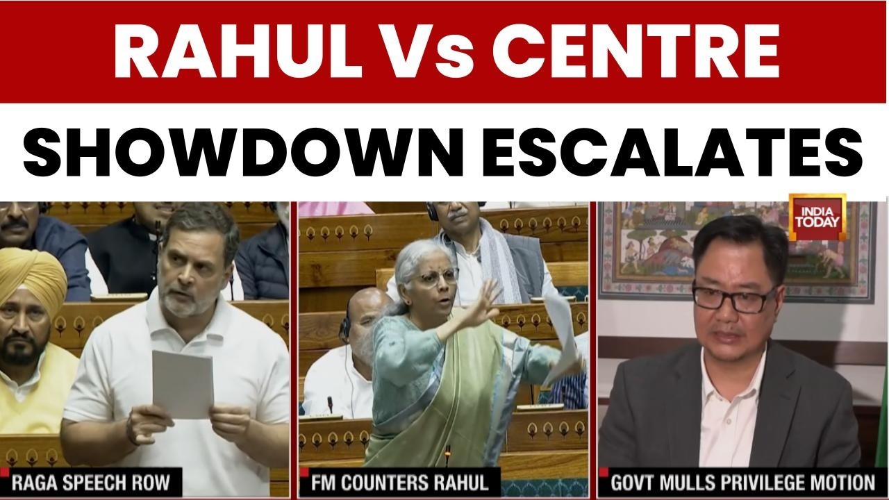 Kiren Rijiju: Rahul Gandhi Made 'Useless And False Allegations' Against PM Modi In Budget Speech