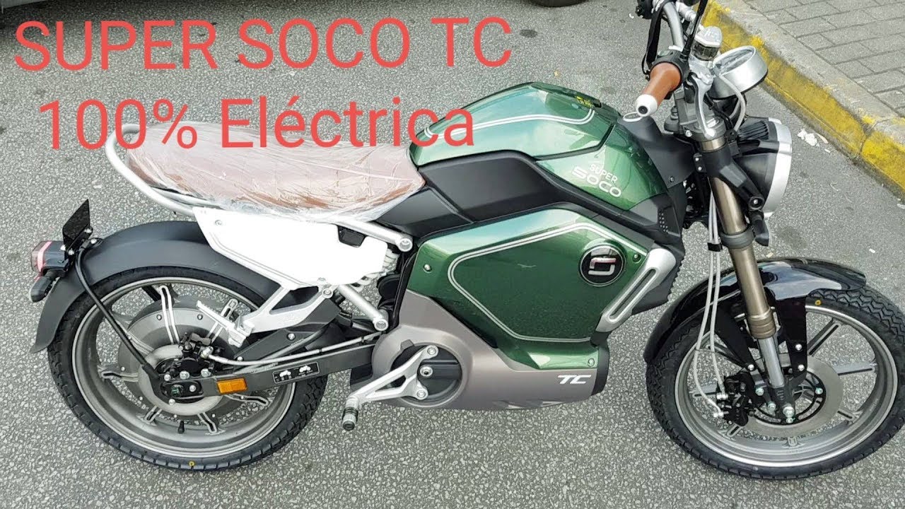 Super Soco TC -  100% Electric Motorcycle
