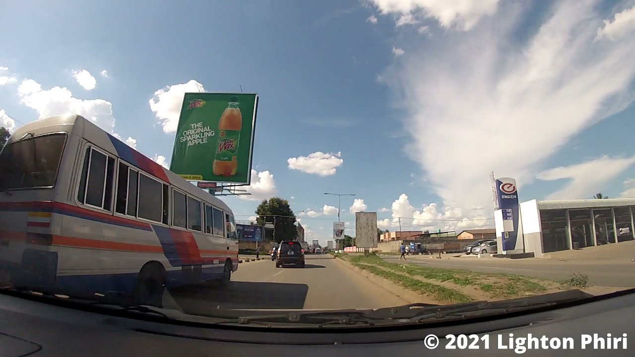 [Roads] Lusaka, Zambia | Kabwe Roundabout → Great North Road → Great North Mall | December 2021