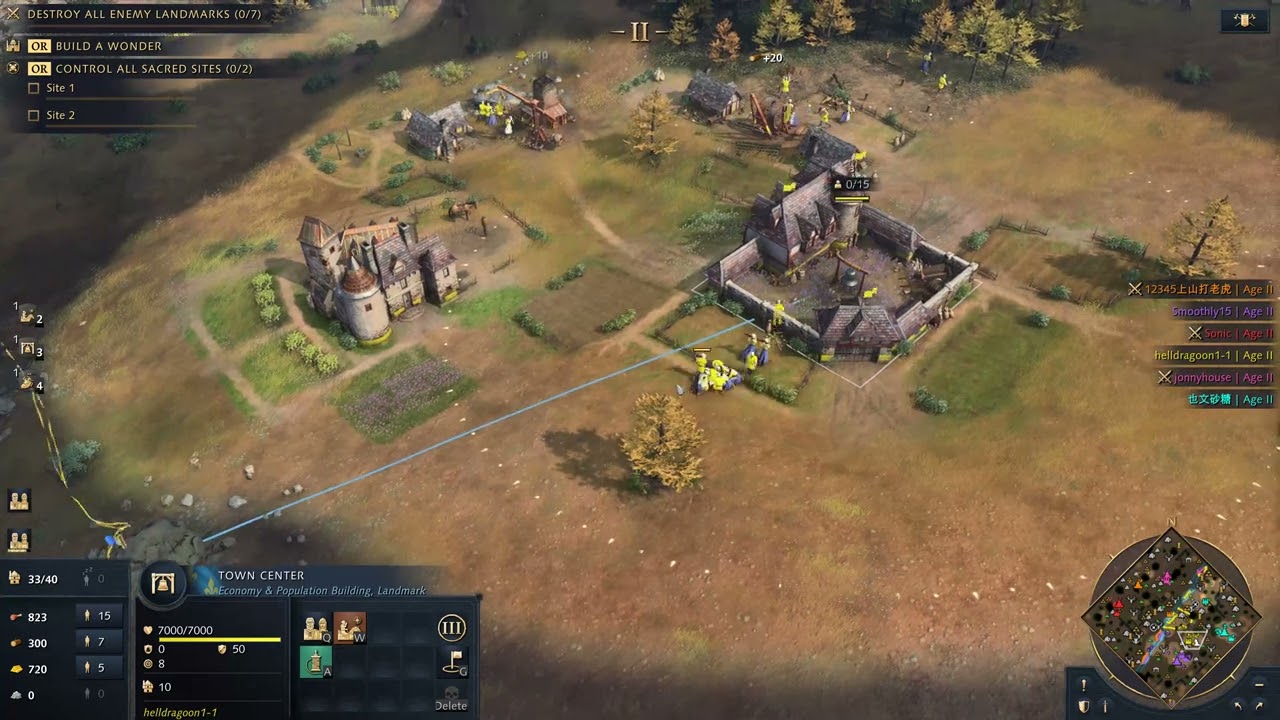 Age of Empires 4 3v3 EPIC BATTLES OVER RIVER CROSSINGS Multiplayer Gameplay
