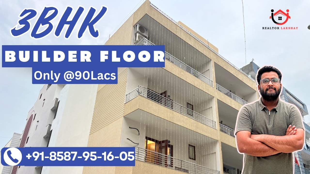 Buy 3BHK Builder Floor in Faridabad | Ready to Move 3BHK with Lift | Faridabad Property Updates
