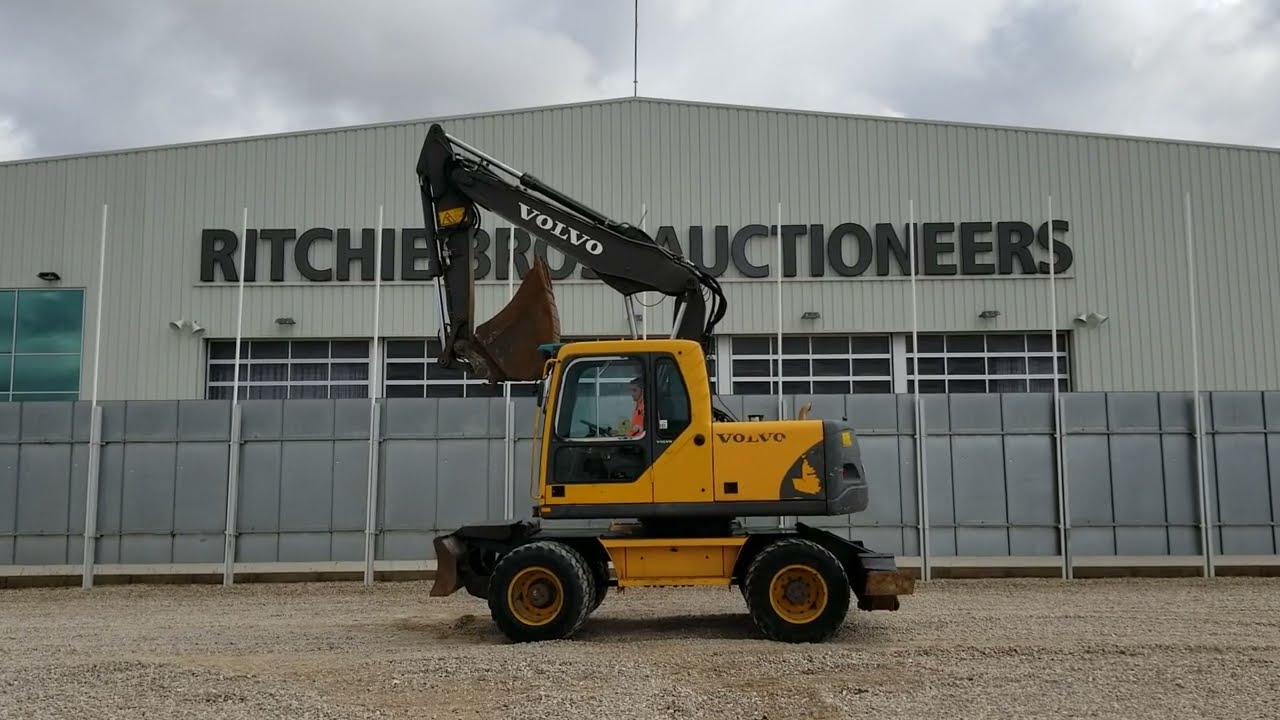 Excavator for sale- 2007 Volvo EW 140B | Ritchie Bros Oca&ntilde;a, ESP, 31/03/2022
