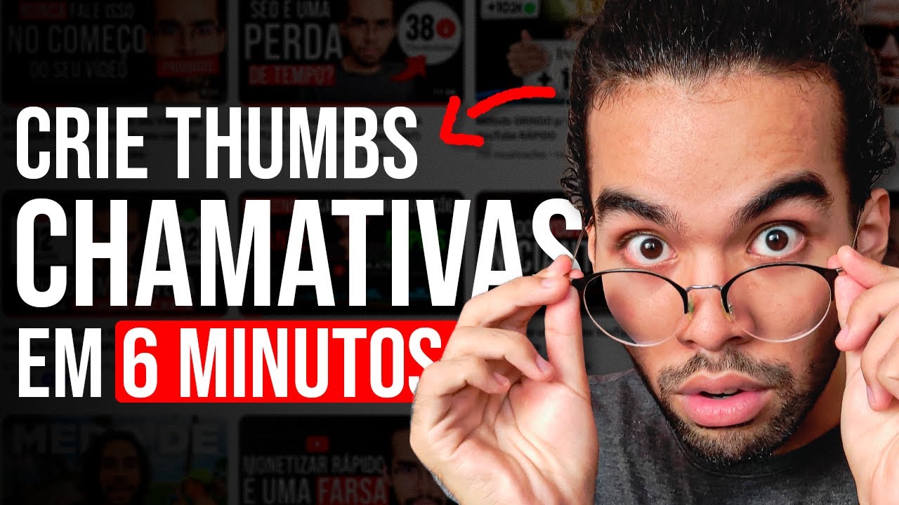 Ficou mais f&aacute;cil fazer Thumbnails para o YouTube em 2024 (Aprenda em 6 minutos)