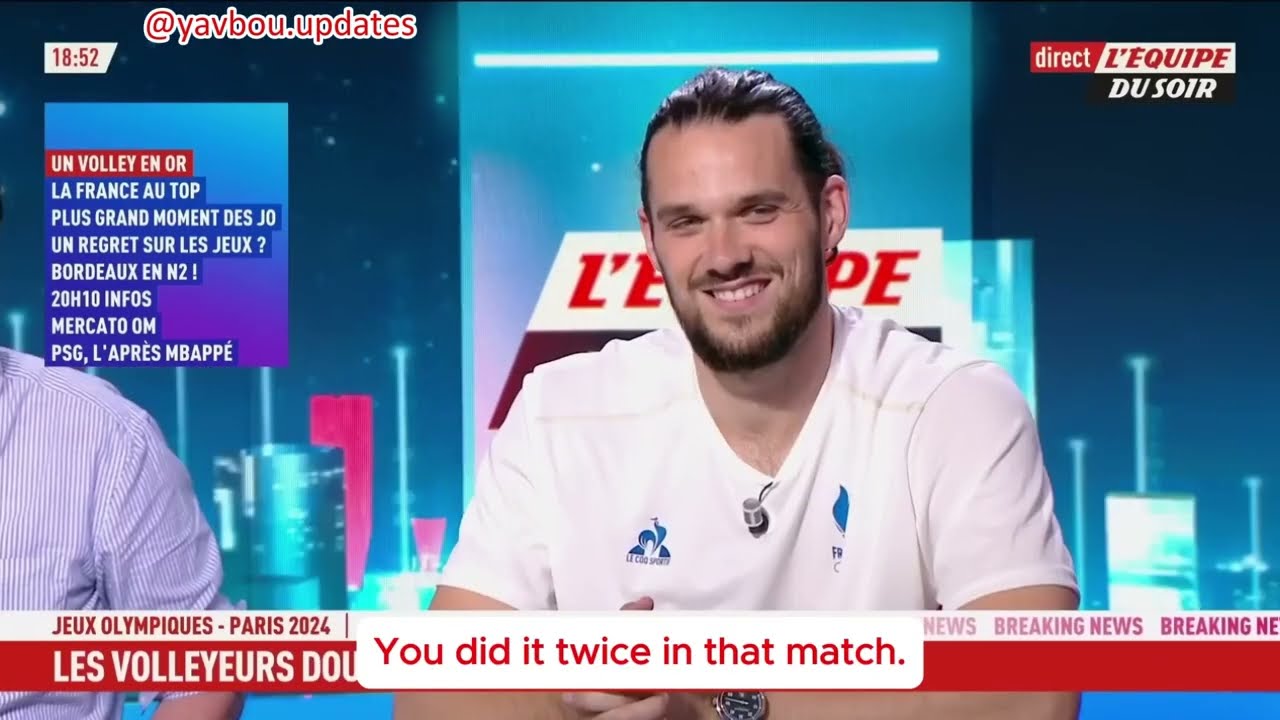 Antoine Brizard & Trévor Clévenot interview for L'Équipe with English subs