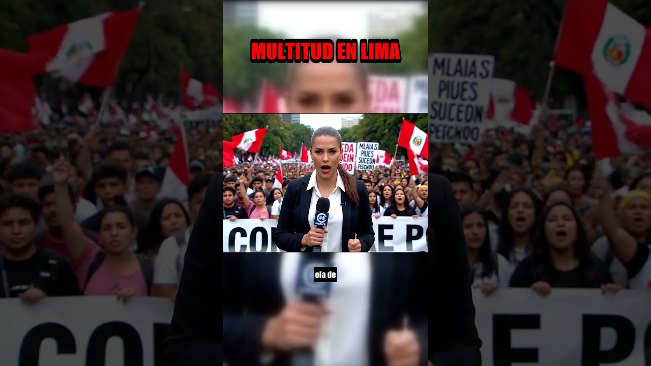 Protestas masivas en Lima 🇵🇪🪧 | Noticias Per&uacute;