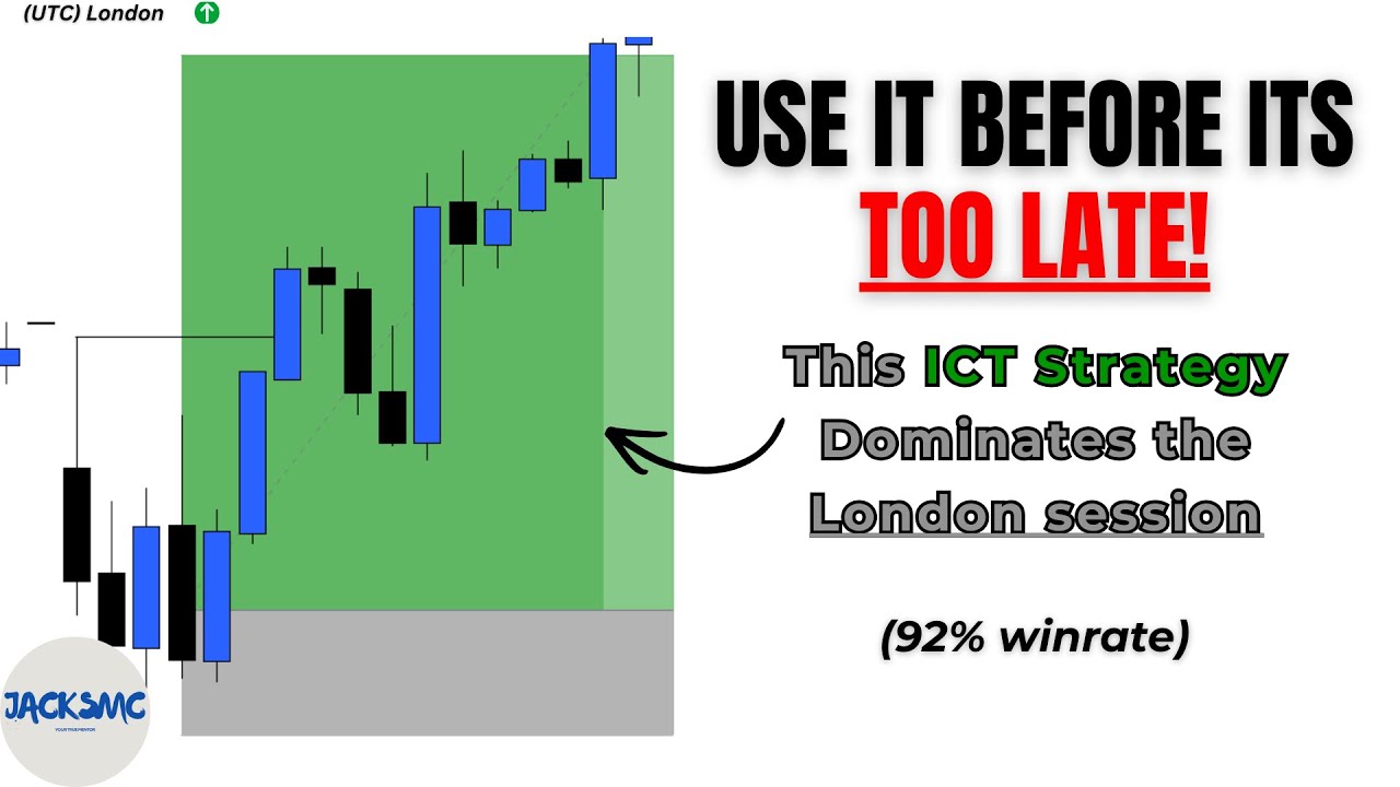 EASIEST ICT Scalping strategy to use in London Session! (Works Everyday)