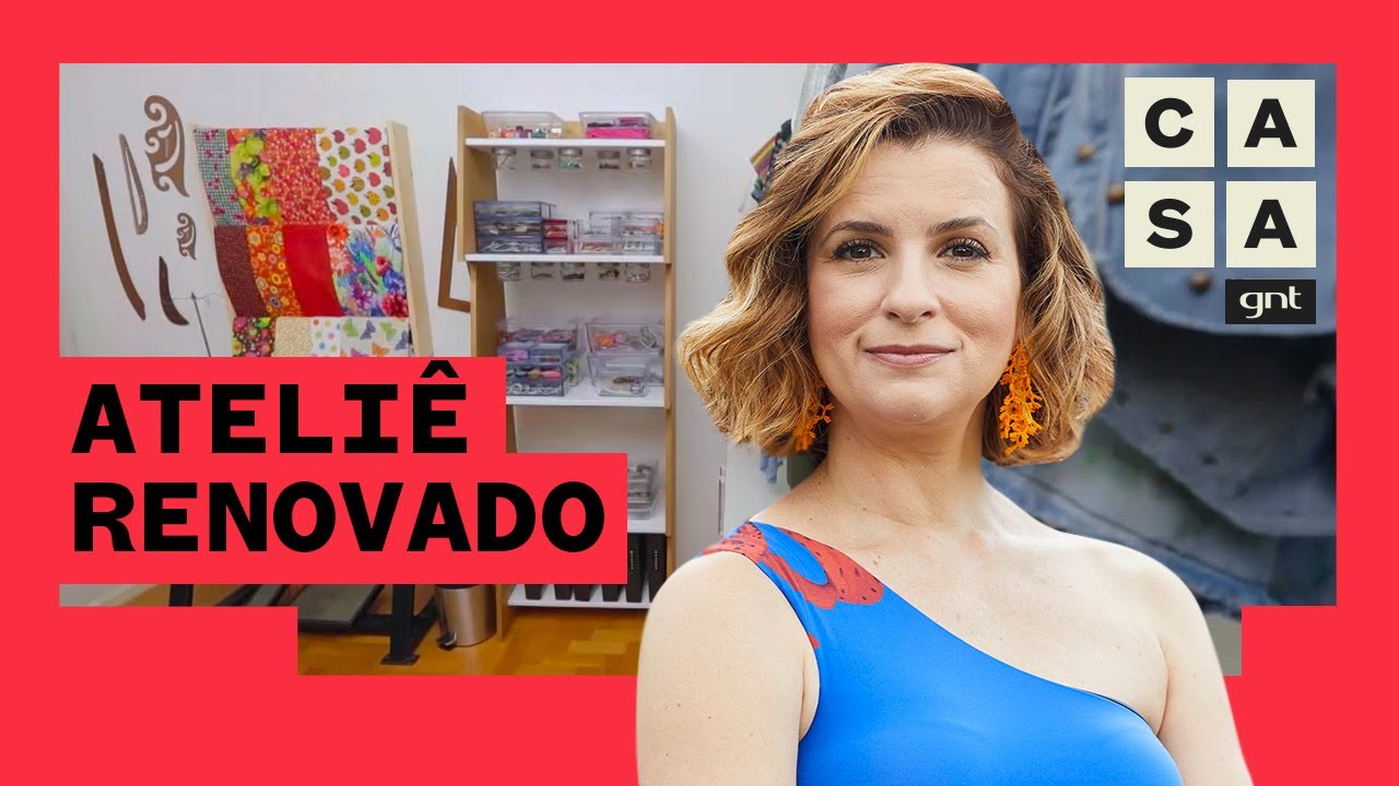 ATELIÊ: como organizar roupas, tecidos e materiais de costura | Dica de Organização | Micaela Góes
