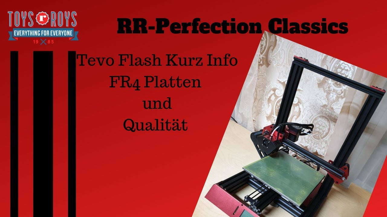 RR-Perfection Classics Tevo Flash Kurz Info Qualit&auml;t FR4 Platten
