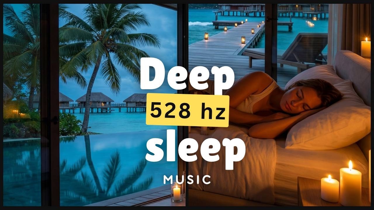 Sleep in Paradise | Ocean Wave Sounds for Deep Sleep | 4 Hours
