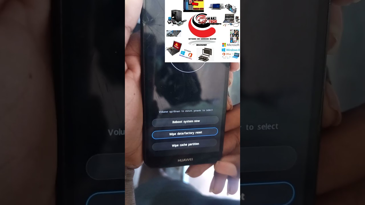 Huawei y5 2018 hard reset by Waki-Tech