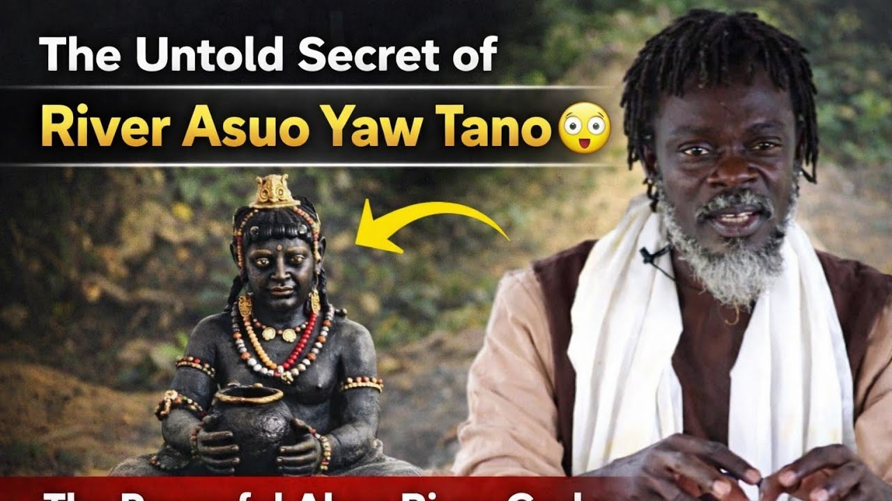 “The Untold Secret of River Asuo Yaw Tano 😳 | The Powerful Akan River God Revealed!”