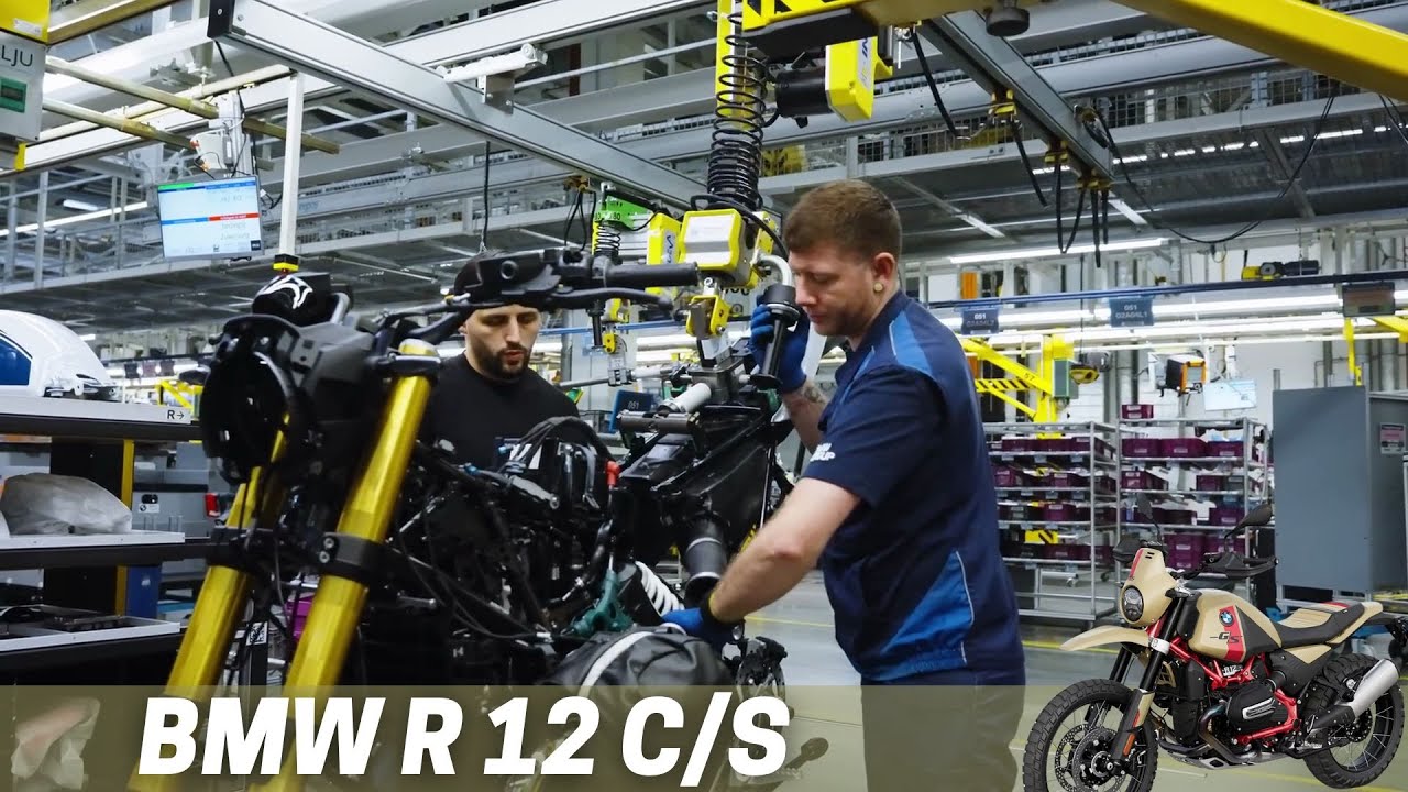 Inside BMW Berlin Factory Producing The New 2026 BMW R 12 G/S