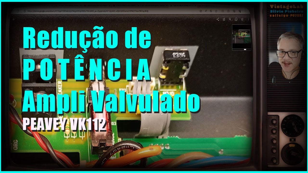 Redução de potência em amplificadores valvulados