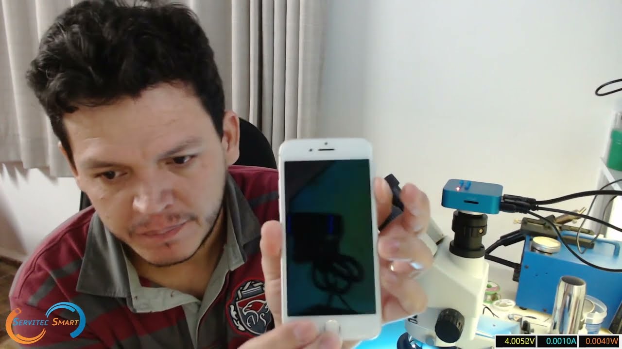 iPhone 7 e 7 Plus não liga e Não Carrega Trava em consumo