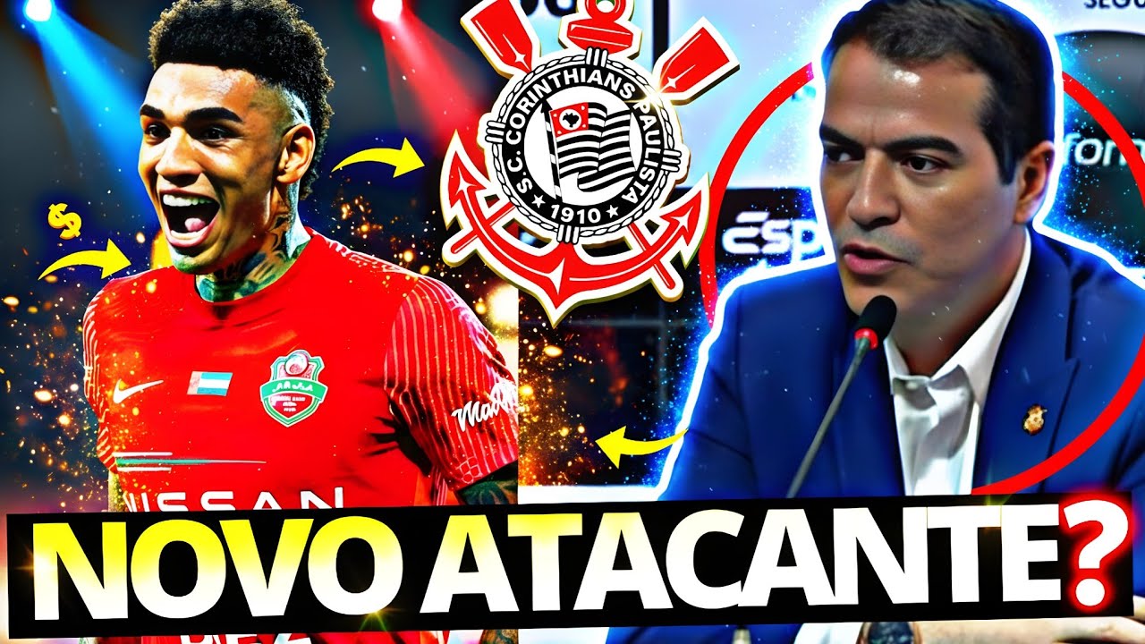💥BOMBA! PAZ FOI ATR&Aacute;S  NA INGLATERRA! CHEGA PRO LUGAR DE YURI ALBERTO? NOT&Iacute;CIA DO CORINTHIANS