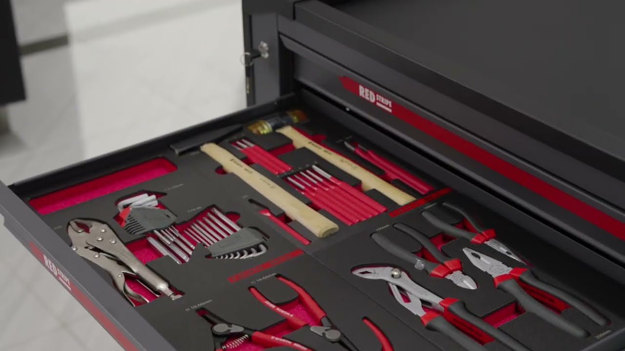 Würth 242pcs Redstripe Tool Trolley